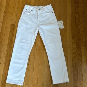 AGOLDE size 27 Riley crop